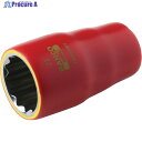 BAHCO 1000V絶縁仕様ソケット1/2 21mm 7800DMV21 1個 ▼438-0452