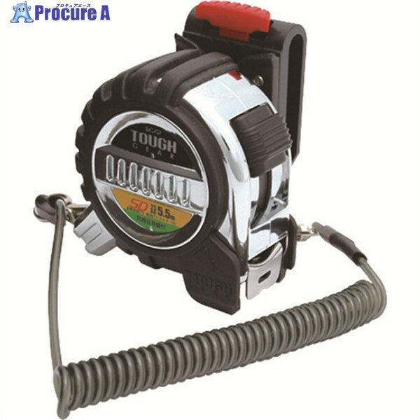 シンワ コンベックス タフギアSD 幅25mm 長さ5.5m 尺相当目盛 ホルダー付 80871 1個 ▼444-3128