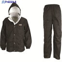カジメイク エントラントレインスーツ2 ブラック M 7250-91-M 1着 ▼472-8882