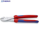 KNIPEX 強力型ニッパー 250mm コンフォートハンドル(クロムメッキ) 7405-250 1丁 ▼497-2546