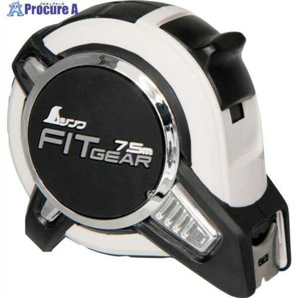 シンワ コンベックス フィットギア 25-7.5m 尺相当目盛付 80580 1個 ▼557-4607