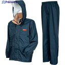 カジメイク エントラントレインスーツ ネイビー M 7200-55-M 1着 ▼811-0532