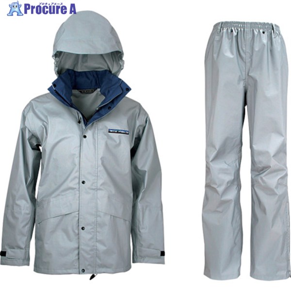 カジメイク スリーレイヤースーツ シルバー M 7700-71-M 1着 ▼811-0650