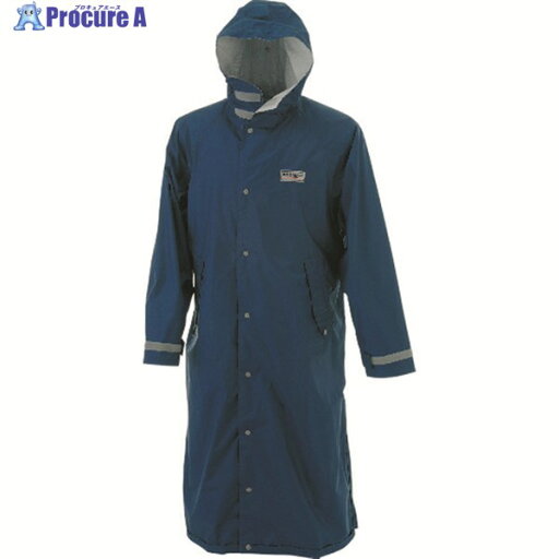 カジメイク エントラントレインコート ネイビー M 7260-55-M 1着 ▼811-0683 カジメイク エントラントレインコート ネイビー M 7260-55-M 1着 ▼811-0683