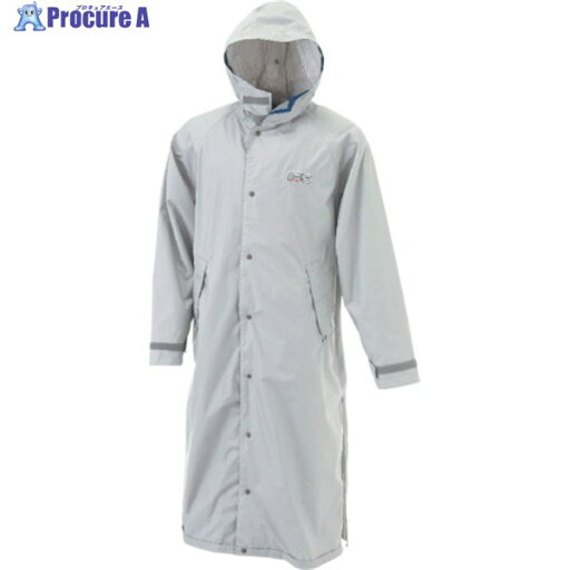 カジメイク エントラントレインコート シルバー L 7260-71-L 1着 ▼811-0685 カジメイク エントラントレインコート シルバー L 7260-71-L 1着 ▼811-0685