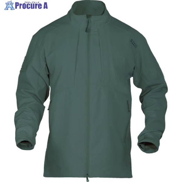 5.11 【売切廃番】シエラソフトシェル モス M 78005-191-M 1着 ▼858-0587【代引決済不可】