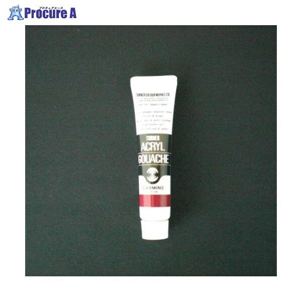 ターナー アクリルガッシュA色 11ml #22 AG11 カーミン ▼19858 ターナー色彩(株)●a559