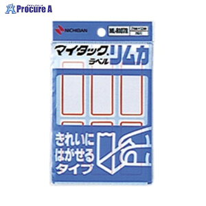 NICHIBAN マイタックラベルリムカ 赤枠 ML-R107R アカワク ▼24592 ニチバン(株)●a559