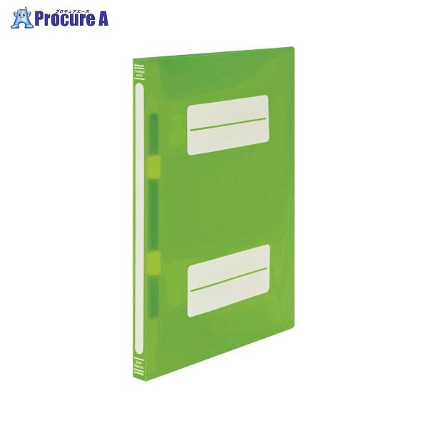 ナカバヤシ フラットファイルPPA4SグリーンC フF-PP80-GC ▼24633 ナカバヤシ(株)●a559