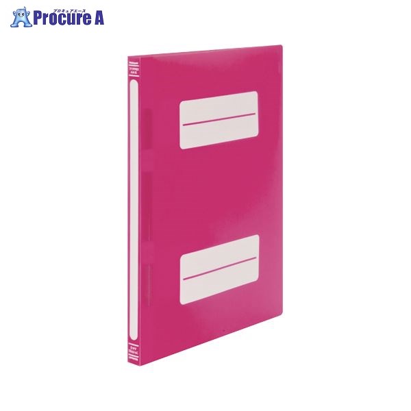 ナカバヤシ フラットファイルPPA4SピンクC フF-PP80-PC ▼24637 ナカバヤシ(株)●a559