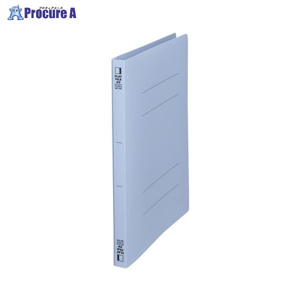 フラットファイルPP表紙幅ワイド　ブルー FFA4SHWB ▼35061 ビュートン●a559