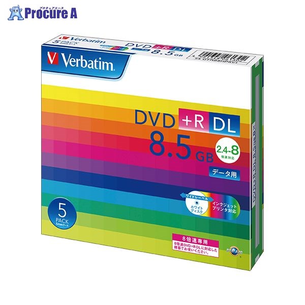 Verbatim PC DATA用 DVD＋R DTR85HP5V1 ▼3523 