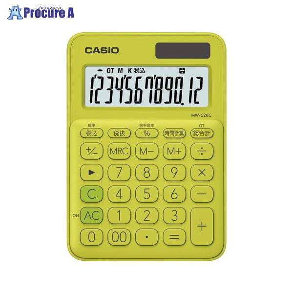 CASIO եߥ˥㥹 饤॰꡼ MW-C20C-YG-N 35950 ׻()a559