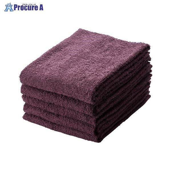 オーミケンシ フェイスタオル5枚入り ダークブラウン 8307 ▼37321 オーミケンシ(株)●a559