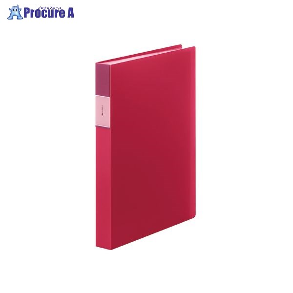 KING JIM FV クリアーフアイル（透明）60P赤 FV166-3Tアカ ▼37537 (株)キングジム●a559