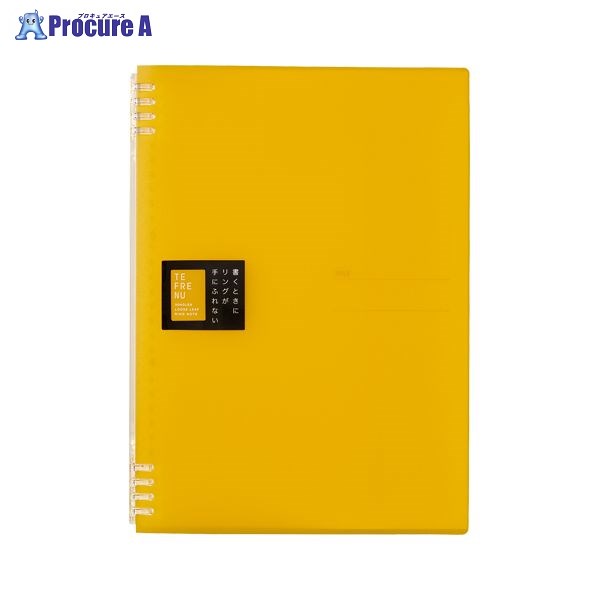 KING JIM リングノート テフレーヌ A4 黄 9856TTEキイ ▼38455 (株)キングジム●a559