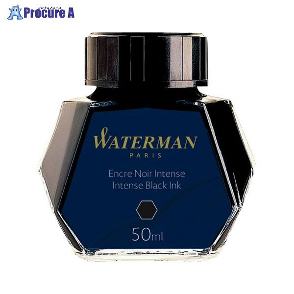 WATERMAN ウォーターマンボトルインク ブラック S2 270 110(S0110710) ▼49104 ウォーターマン●a559