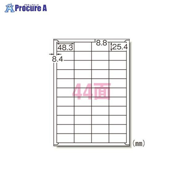 3M レーザープリンタラベル A4−44面 31165 ▼60898 スリーエムジャパン(株)ジャパン(株)●a559 1