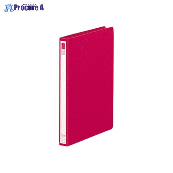 LIHIT LAB. リングファイルA4S 2H 赤 F-867U-3 ▼62435 (株)リヒトラブ●a559