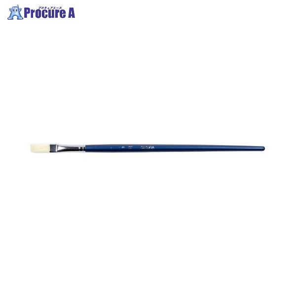 SAKURA 画筆 豚毛（プラ軸）平型 BF#8 ▼706371 (株)サクラクレパス●a559