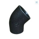 リケン 黒 45°エルボ 15A RCF-クロ45L 15A ▼1104087 リケン●i547