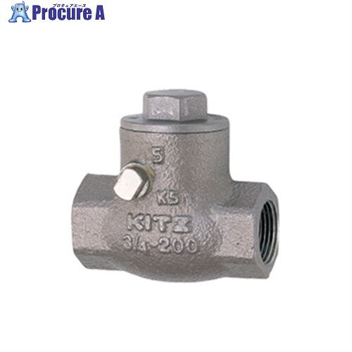 キッツ UO SCS13A　スイングチャッキ弁【10K】 40A UO 40A ▼1003835 キッツ●i547