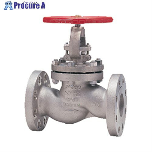 キッツ 10UPAT SCS13A グローブ弁【フランジ・PTFEガスケット】 25A 10UPAT 25A ▼1003989 キッツ●i547