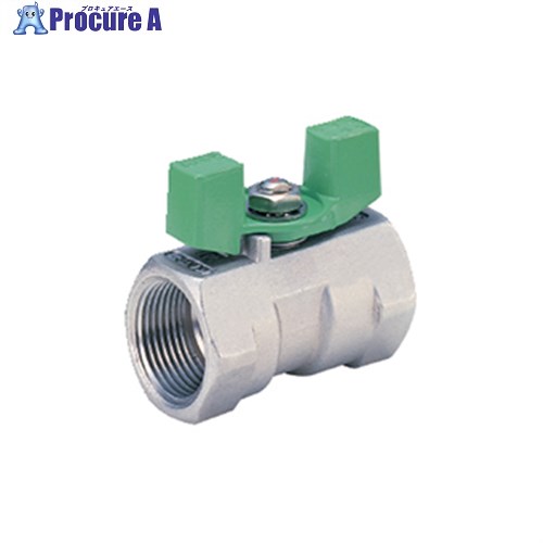 キッツ UTKMW SCS14A　ネジ込ボール弁【蝶形ハンドル】 20A UTKMW 20A ▼1004603 キッツ●i547