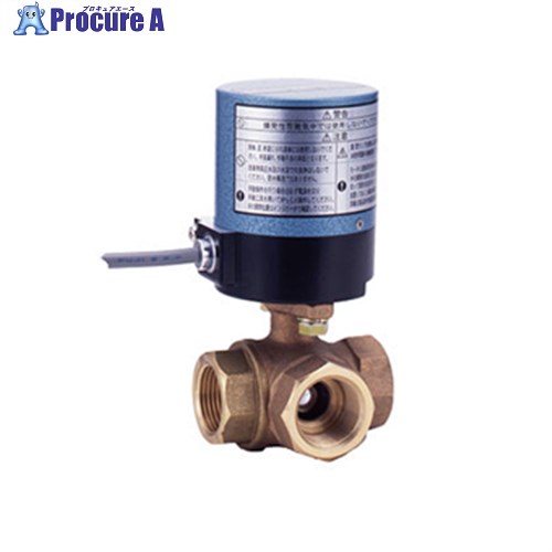 キッツ EA100-TNE 青銅電動三方ボール弁【3方2面シート・Lポート】 40A EA100-TNE 40A ▼1005940 キッツ●i547