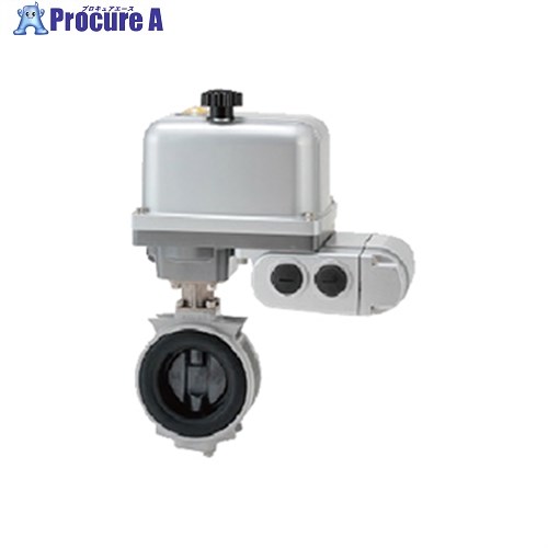 キッツ EXS200-10XJME アルミ電動バタ弁【ロングネック】 100A EXS200-10XJME 100A ▼1006245 キッツ●i547