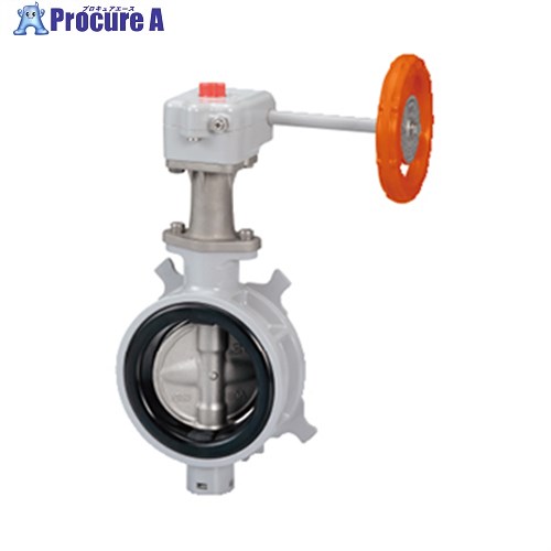 キッツ G-10BJUF アルミ弁体SCSバタ弁【ギア式・FKM・ロングネック・給湯用】 80A G-10BJUF 80A ▼1134190 キッツ●i547