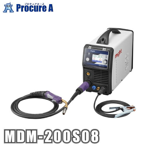 マイト工業 マルチ溶接機 MDM-200 MDM-200S08 【代引決済不可】●YA509
