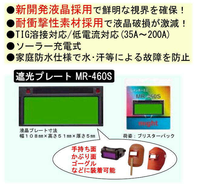 マイト工業 高速遮光プレート レインボーミニ MR-460S 【代引決済不可】 ●YA509