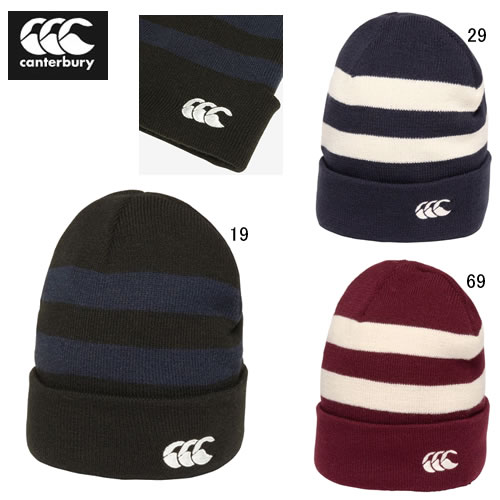 帽子 ロゴ カンタベリー CANTERBURY スペクテーター ニット キャップ ワッチ帽 ラグビー スポーツ カジュアル AC04735 アウトレット セール