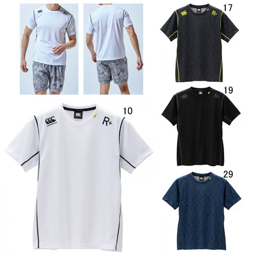 半袖 Tシャツ 男女共用 カンタベリー CANTERBURY ショートスリーブ ワークアウトティ ラグビー トレーニング スポーツ カジュアル ウェア RP32014 アウトレット セール