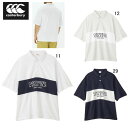 カンタベリー 半袖 ポロシャツ メンズ canterbury ショートスリーブ パネルビッグ ラガー ポロ ラグビー スポーツ カジュアル ウェア RA3251...