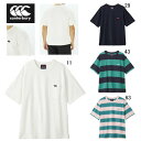 カンタベリー ラガーシャツ 半袖 丸首 メンズ canterbury ショートスリーブ クルー ジャージ ラグビー スポーツ カジュアル ウェア RA32513...