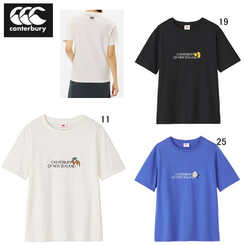 楽天スポーツアサヒレディス 半袖 Tシャツ カンタベリー CANTERBURY ショートスリーブ ティーシャツ ラグビー ウェア スポーツ カジュアル 婦人服 セール WA34313