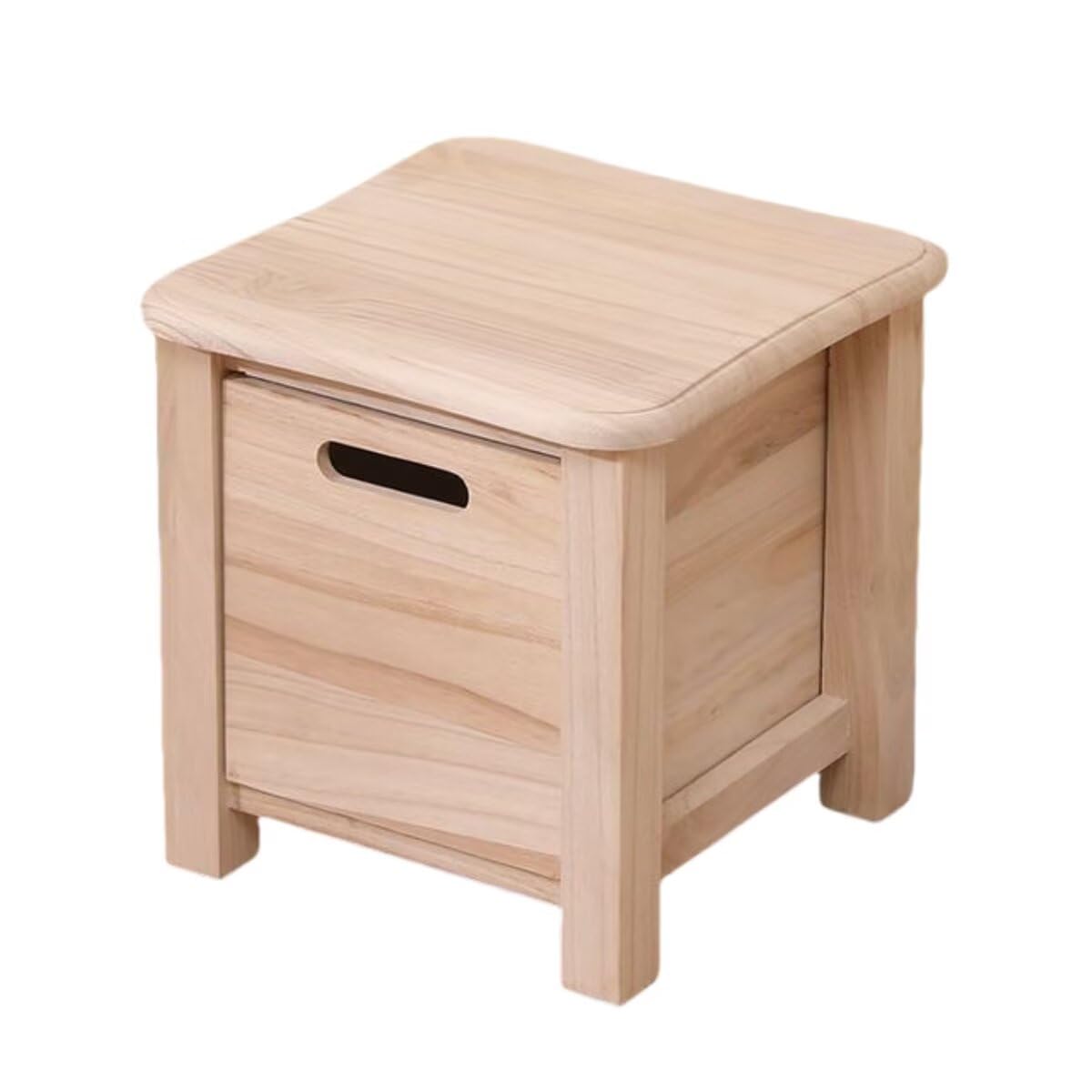 ダイニングテーブルセット 収納スツール ナイトテーブル ミニテーブル 引き出し付き 多機能 北欧風 無垢材 コンパクト 収納便利 玄関 リ