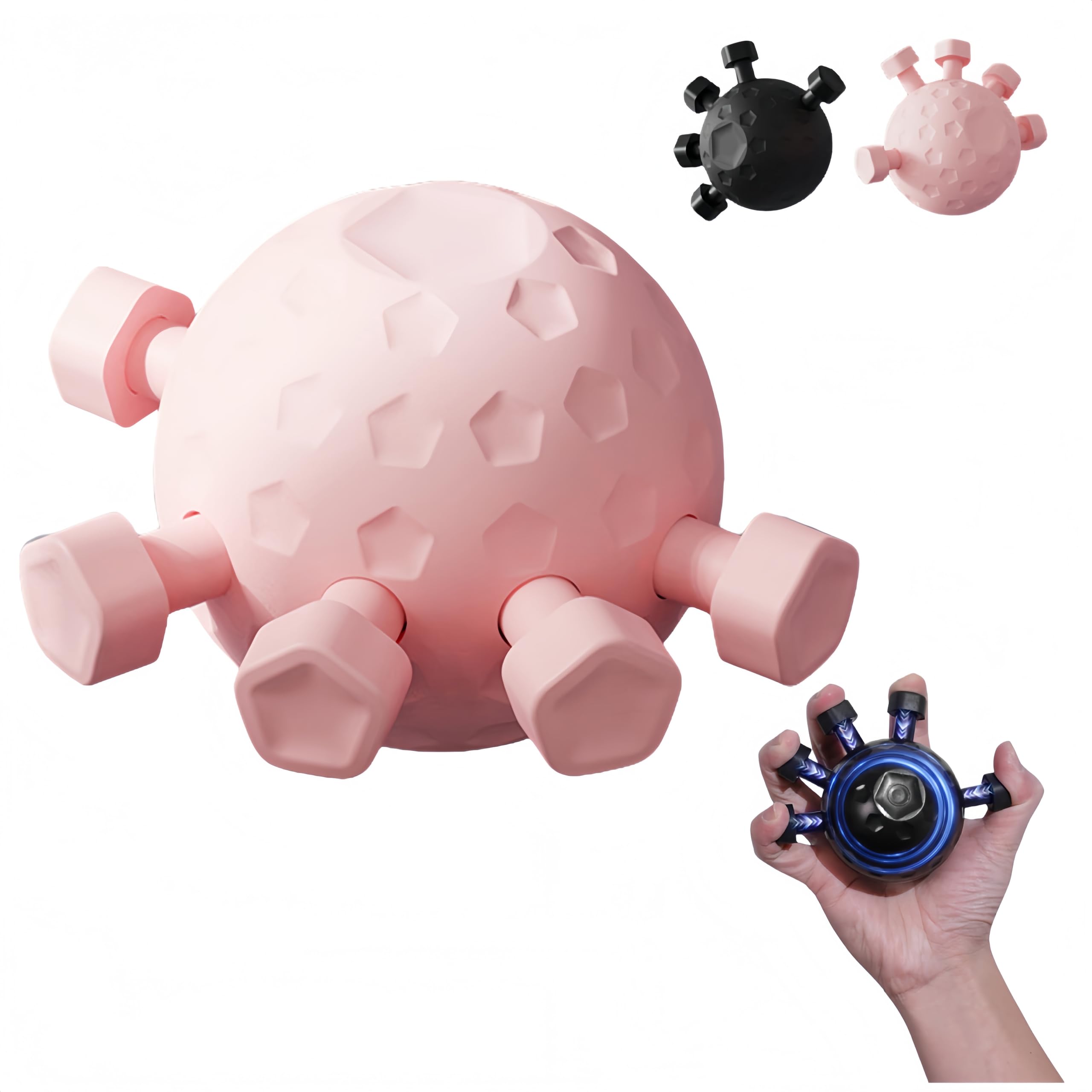 【楽天スーパーセール】握力トレーナー 携帯式 人間工学設計 滑り止め加工 職場/通勤ストレス解消 ピン..