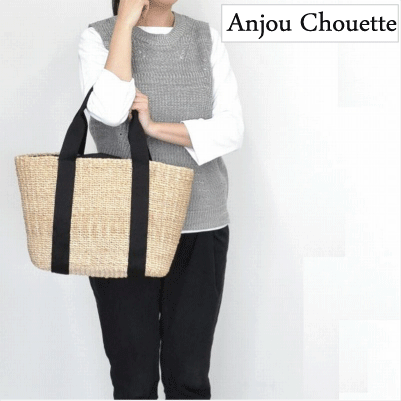 Anjou アンジュ Chouette アンジュ バッグ シュエット Chouette S Kかごバッグ30代 40代 50代 60代 ナチュラル服 大人かわいい 大人コーデ シンプル カジュアル ベーシック ミニマリスト ｆｉｒｓｔ 店 ナチュラルで上品 可愛らしいかごバッグ