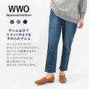 WWO [ウエストウッドアウトフィッターズ］やわらかデニムのマムフィットジーンズ(レディース・TRICKZIP) 8113028 8113028 Westwood out..