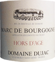 [NV] Marc de Bourgogne Hors d'Age Dujacマール・ド・ブルゴーニュ コル・ダージュ[デュジャック]