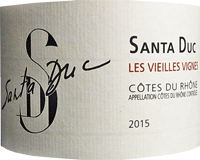 [2015] Cotes du Rhone Les Vieilles Vignesコート デュ ローヌ レ ヴェイユ ヴィーニュ【 Santa Duc サンタ・デュック 】