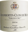 [2016] Chambertin Clos de Bezeシャンベルタン・クロ・ド・ベーズ【 Robert GROFFIER ロベール・グロフィエ 】