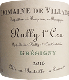 [2016] Rully 1er Cru Gresigny Blancꥣץߥ塡쥸˥
