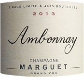 [2013] Champagne Marguet / Extra Brut - Ambonnay Grand Cruシャンパーニュ・マルゲ / エクストラ・ブリュット　アンボネ　グラン・クリュ