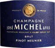 [NV] Jose Michel＆Fils / Brut - Pinot Meunier / Champagneジョゼ・ミシェル・エ・フィス / ブリュット　ピノ・ムニエ / シャンパーニュ