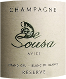 [NV] Brut Reserve Blanc de Blancs Grand Cruブリュット・レゼルヴ　ブラン　ド　ブラン　グラン　クリュ【 De Sousa ド・スーザ 】