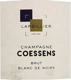 [2016] Largillier Blanc de noirsルジリエ・ブラン・ド・ノワール【Champagne Coessons シャンパーニュ・コエッソン】